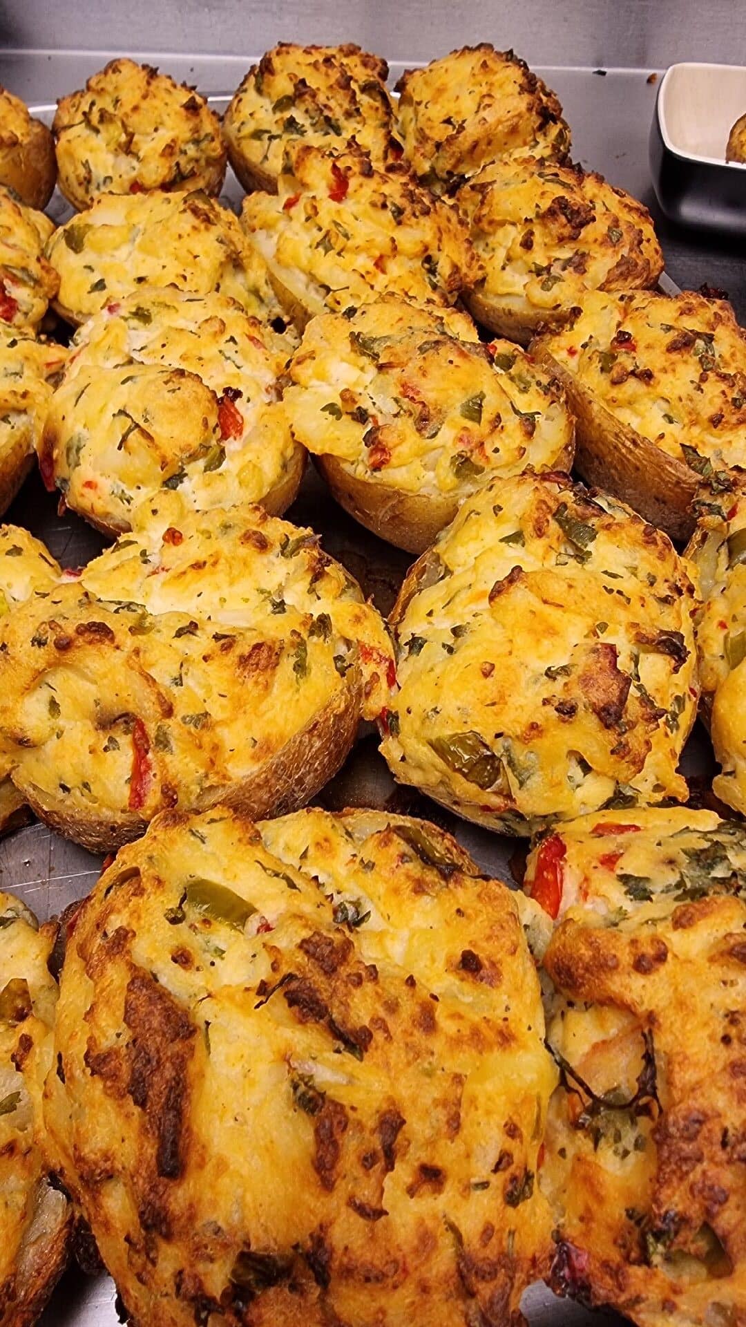 Bagte kartofler til frokostordning i Roskilde